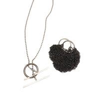 MPR x THE IMAGINARIUM: Gunmetal Market Bag Purselet